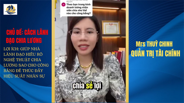 CÁCH LÃNH ĐẠO CHIA LƯƠNG 