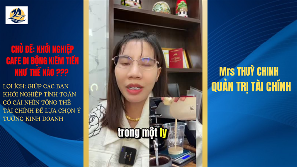 Khởi nghiệp cafe di động kiếm tiền như thế nào ??